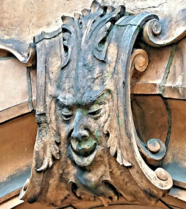Newhall Street terracotta face