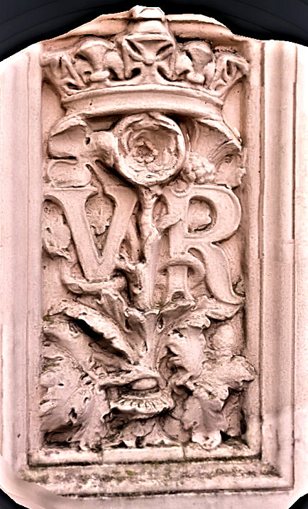Weston Park gate carving