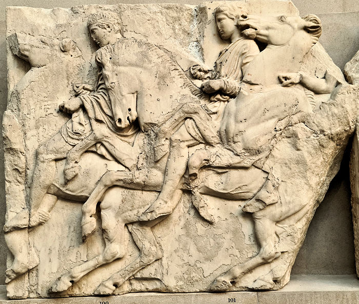 The North Frieze Parthenon Marble