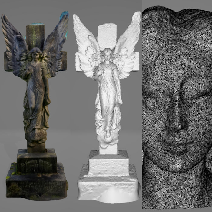 The results from 3D Scanner Pro.