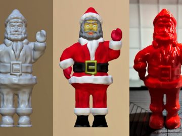 The Father Christmas figurine feature image.